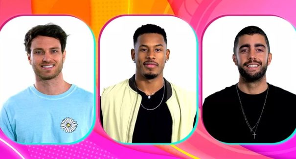 BBB22: paredão esta semana tem Lucas, Paulo André e Pedro Scooby