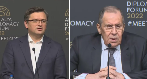 Reunião entre ministros da Rússia e da Ucrânia termina sem cessar-fogo