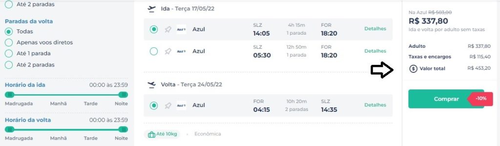 Passagens aéreas São Luís/Fortaleza por R$ 453 e de Imperatriz para Belém a  R$ 474 | O Imparcial