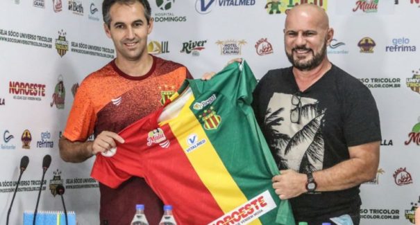 Léo Condé, novo treinador do Sampaio Corrêa, estreia contra o Tuntum