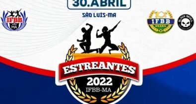 Campeonato Estreante de fisiculturismo acontece nesse sábado (30) em São Luís