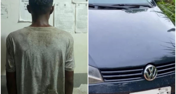 Suspeito de roubar veículo de motorista de aplicativo é preso em Paço do Lumiar