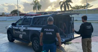 Polícia Civil prende suspeito de roubar 140 mil reais de um comércio, em São Luís
