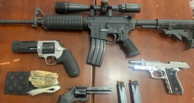 Irmãos são presos suspeitos de comercializarem armas e munições ilegalmente