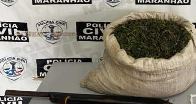 Polícia Civil prende dupla suspeita de traficar mais de dois quilos de maconha em Santa Luzia