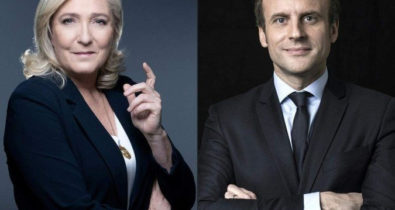 Macron ou Le Pen: França escolhe presidente neste domingo