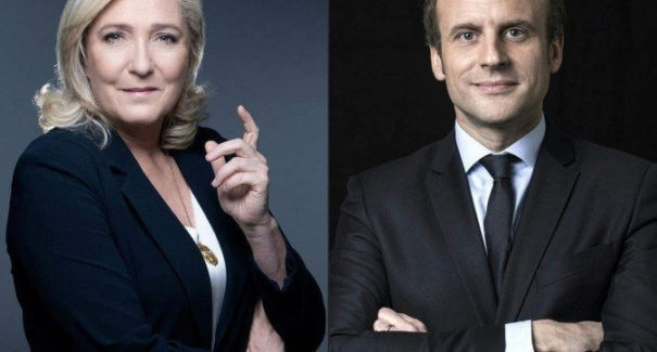 Macron ou Le Pen: França escolhe presidente neste domingo
