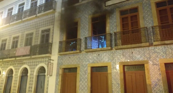 Registrado incêndio em parte da Fundação Municipal de Patrimônio Histórico