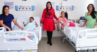 Médica inova e veste fantasias de personagens do universo infantil no atendimento a crianças internadas no Hospital da Ilha