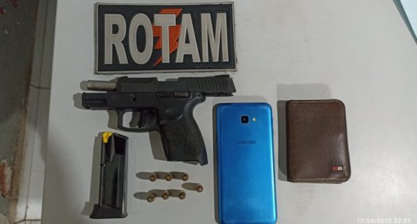 Homem é preso portando arma de fogo, em Paço do Lumiar