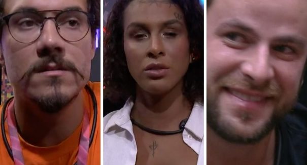 BBB22: Veja como Lina, Eliezer e Gustavo acabaram no paredão