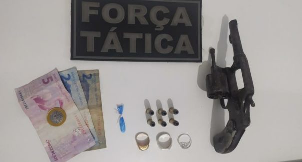 Homem é preso e arma de fogo é apreendida no interior do Maranhão