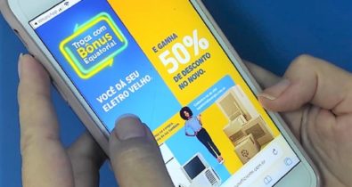 Programa “Troca com Bônus” dá 50% de desconto na compra de eletrodomésticos
