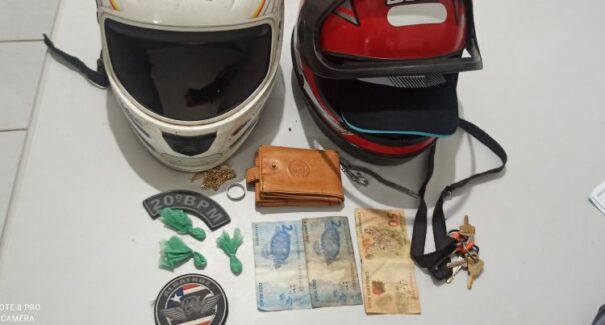 Polícia Militar prende suspeitos de tráfico de drogas no bairro Alto do Turu