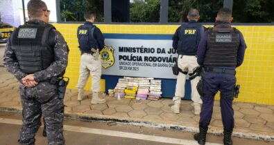 Em Barra do Corda, homem é preso em flagrante transportando 26 kg de cocaína