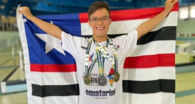 Nadador maranhense Davi Hermes disputará no Meeting Brasileiro CBDI