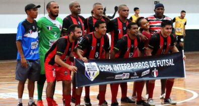 Definidos os classificados para as quartas da Copa Interbairros de Futsal