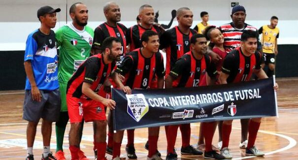 Definidos os classificados para as quartas da Copa Interbairros de Futsal