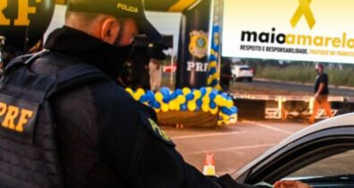 Polícia Rodoviária Federal inicia campanha Maio Amarelo