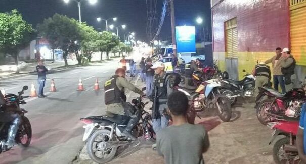 Operação da polícia combate crime de poluição sonora, em São Luís