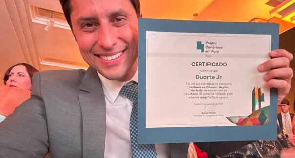 Duarte Jr. é o único deputado maranhense premiado no Congresso em Foco