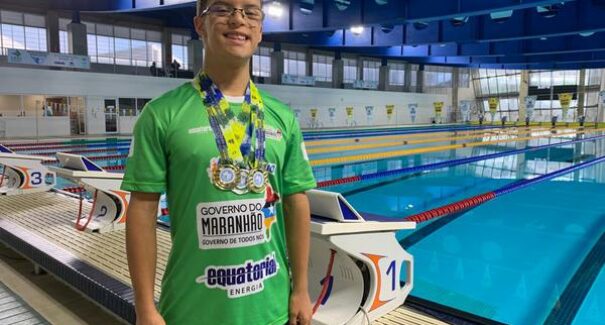 Davi Hermes conquista quatro medalhas no pan-americanos no Meeting Brasileiro de Natação