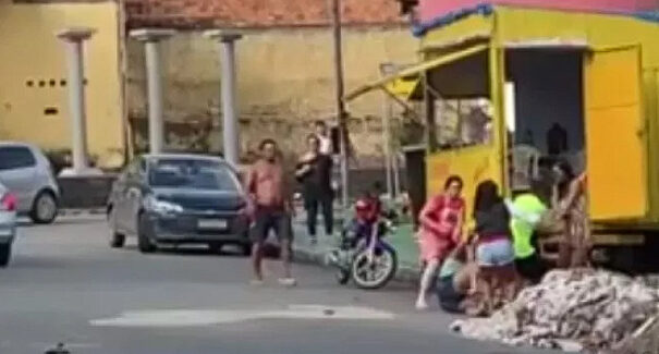 Briga entre familiares deixa mãe e filha grávida feridas