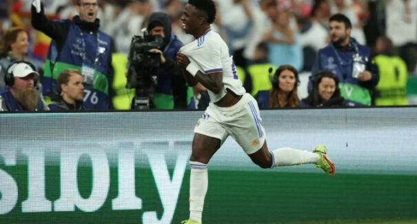 Vini Jr. marca e Real Madrid conquista o 14º título da Liga dos Campeões