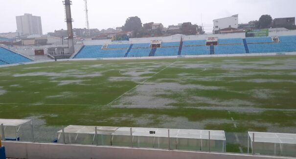 Chuvas adiam jogo Moto x Juventude para segunda-feira