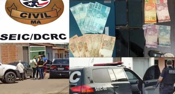 Presa quadrilha que praticava roubos de carga e bancos no Maranhão e em outros estados