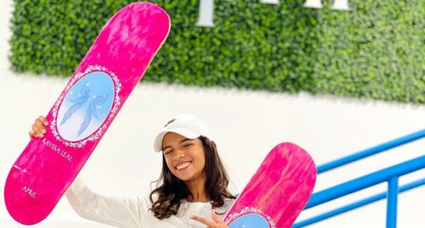 Rayssa Leal lança seu primeiro shape e vira skatista profissional os EUA