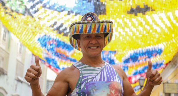 São João do Maranhão: começa decoração no Centro Histórico de São Luís