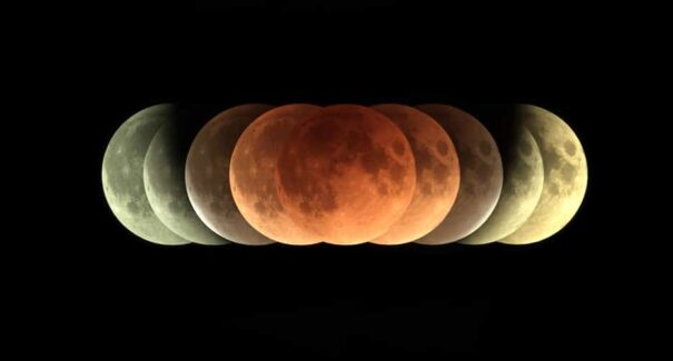 Eclipse lunar total poderá ser visto no Brasil na madrugada de 3 de março