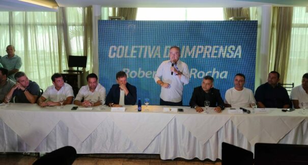 Onze partidos declaram apoio a Roberto Rocha