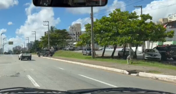 Perseguição e tiros gera pânico na Avenida dos Holandeses