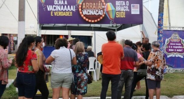 Arraial do IPEM tem vacinação contra a Covid-19 durante programação