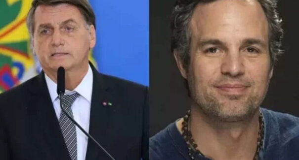 Bolsonaro rebate crítica do ator de ‘Hulk’ e se compara ao Capitão América