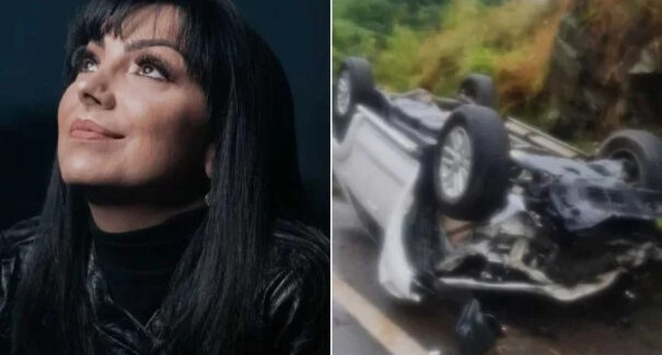 Cantora gospel Eyshila sofre acidente de carro