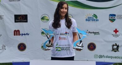 Nadadora maranhense Sofia Duailibe conquista dois títulos no Circuito Cearense de Águas Abertas