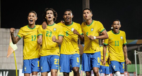 Brasil goleia Uruguai e fatura Torneio Sub-20 no Espírito Santo