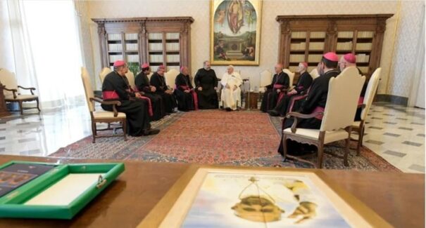 Bispos do Maranhão participam de audiência com o Papa Francisco