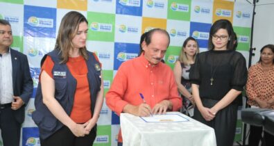 Ministra e Prefeitura assinam acordo para implantar Casa da Mulher Brasileira em Ribamar