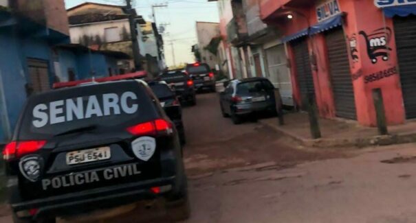 Três homens da mesma família são presos por tráfico de drogas