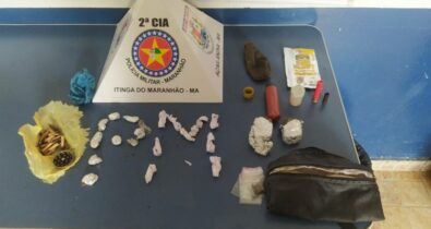 Homem é preso suspeito pelo crime de tráfico de drogas em Itinga do Maranhão