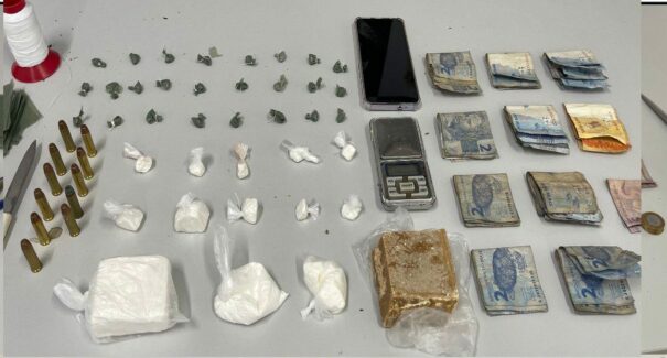 Homem é preso suspeito pelo crime de tráfico de drogas em São Luís