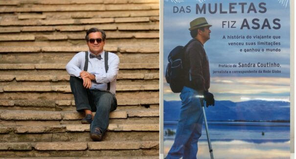 Luiz Thadeu lança livro “Das muletas fiz asas”
