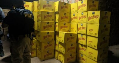 Em Caxias, polícia apreende carga de bebidas avaliada em mais de R$ 1 milhão