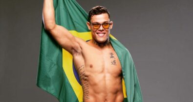 Maranhense Caio Borralho faz segunda luta no UFC neste sábado (9)