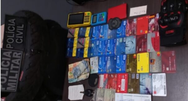 Após furtar idoso, estelionatário é preso com cartões e dinheiro de várias vítimas