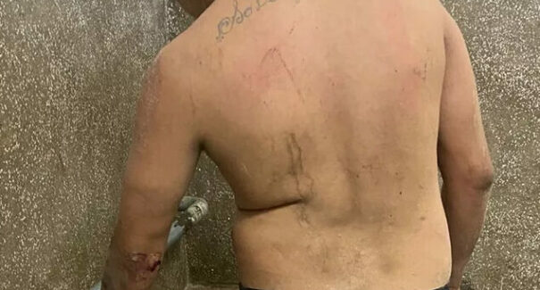 Homem é preso suspeito de agredir e ameaçar a companheira com um facão